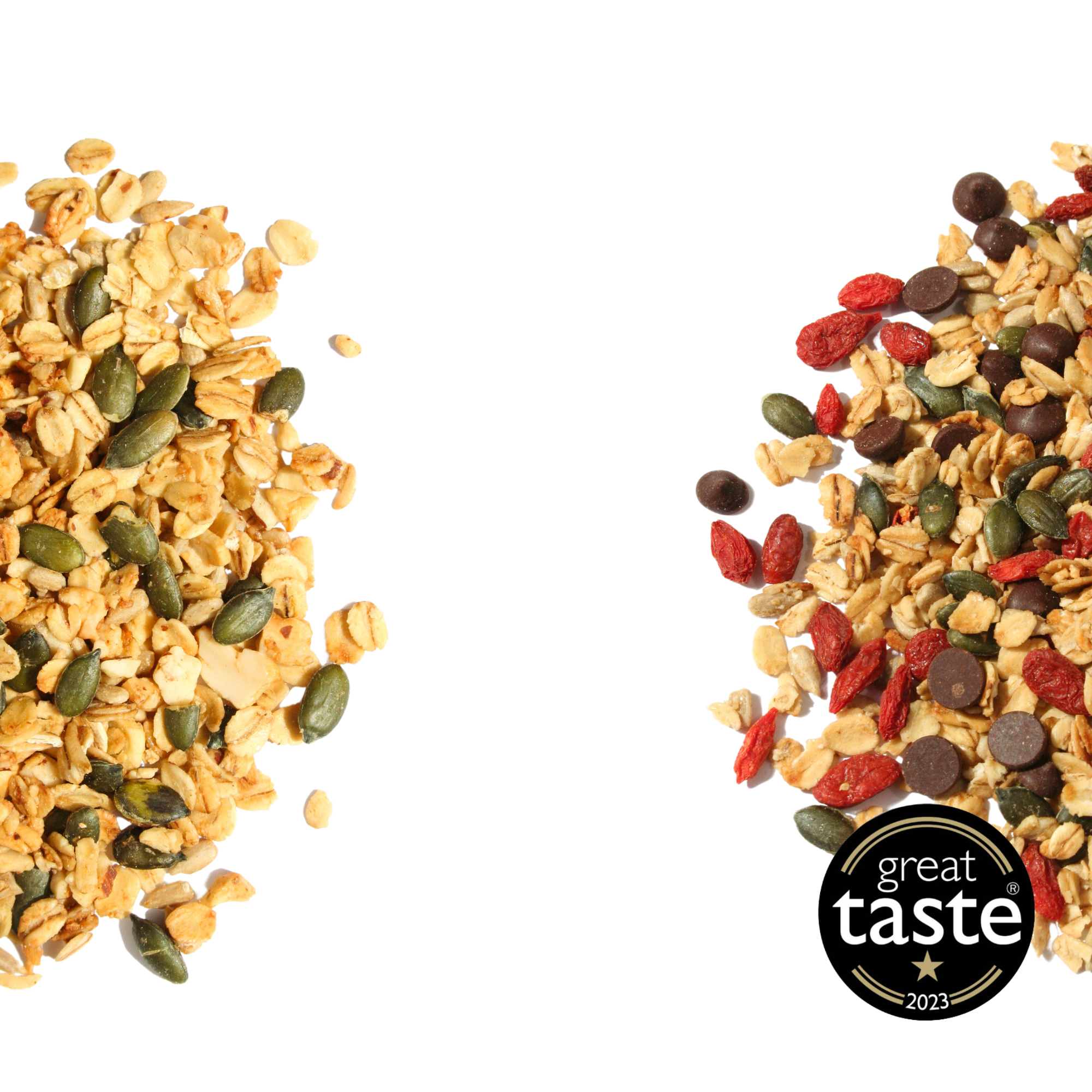 Delicious no refined sugar vegan and nut-free goody granola